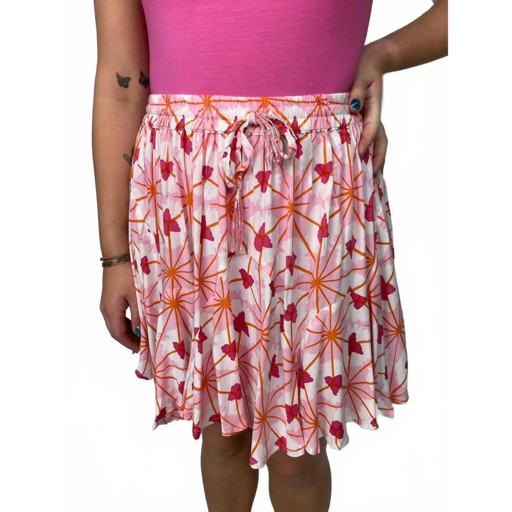 NEW ROMI THE BRAND spring mini skirt in pink